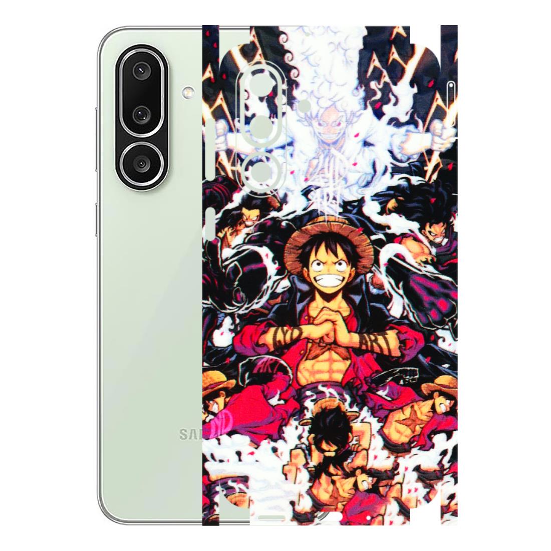Samsung M/F/Note/Flip and C Phone Skins (All Models) - Luffy Anime Character - 3D Embossed Finish (L-203) Samsung Galaxy M56