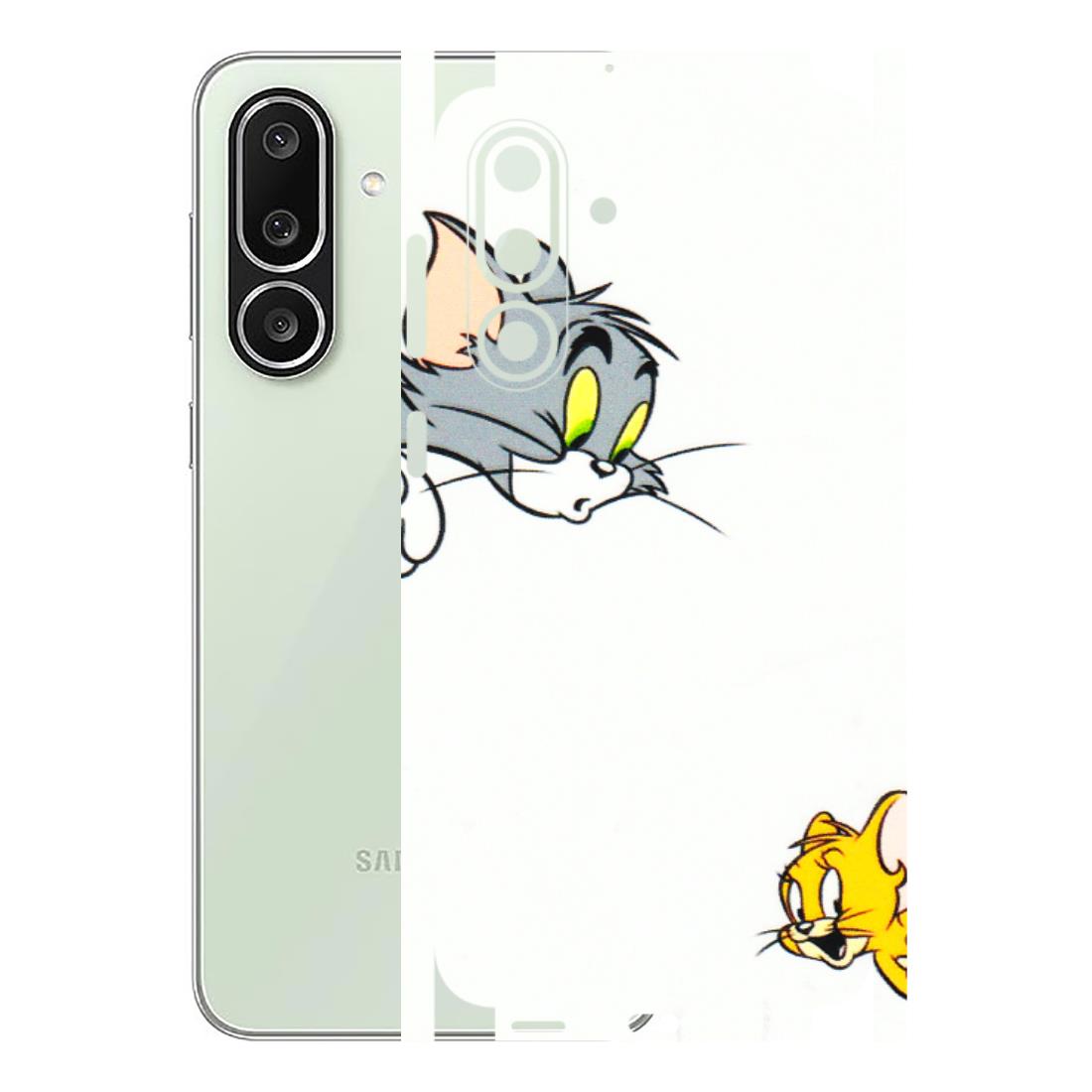 Samsung M/F/Note/Flip and C Phone Skins (All Models) - Cute Tom And Jerry - 3D Embossed Finish (L-220) Samsung Galaxy M56
