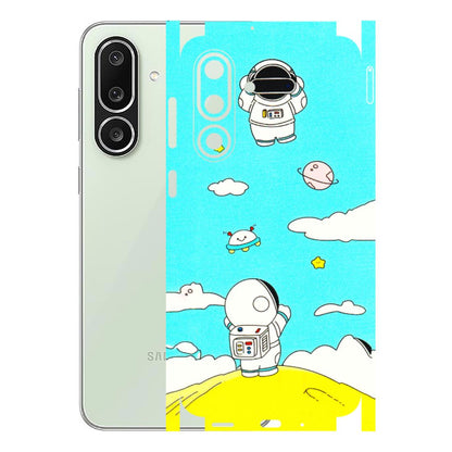 Samsung M/F/Note/Flip and C Phone Skins (All Models) - Blue Skies Astro Float - 3D Embossed Finish (L-230) Samsung Galaxy M56