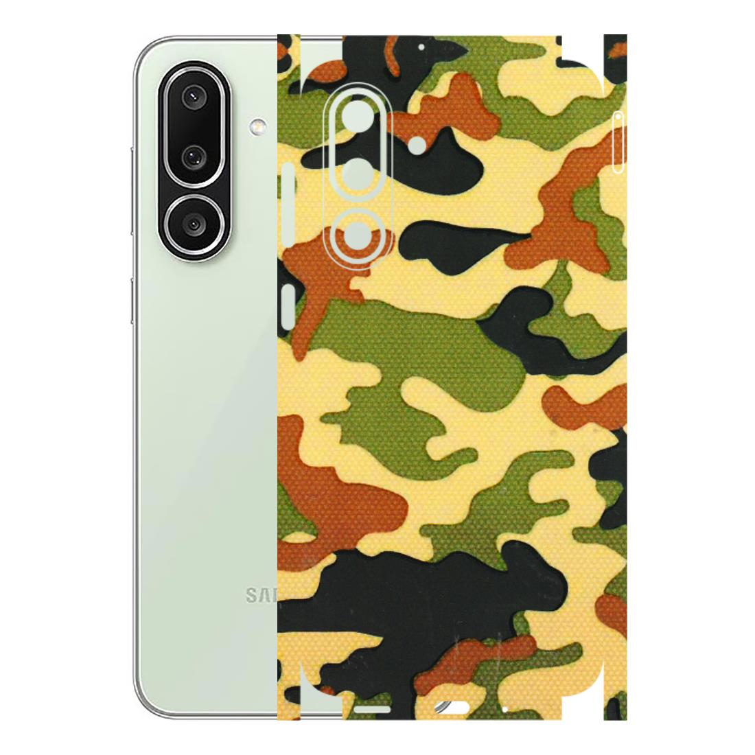 Samsung M/F/Note/Flip and C Phone Skins (All Models) - Indian Military - 3D Embossed Finish (L-234) Samsung Galaxy M56