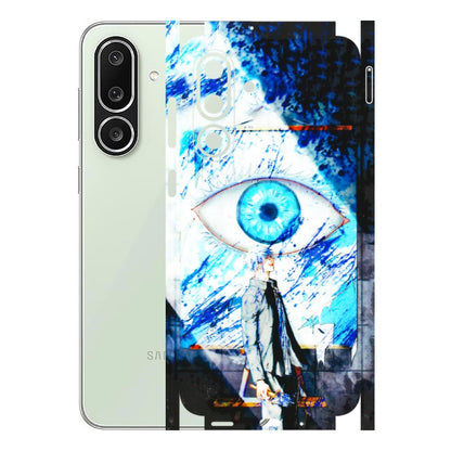 Samsung M/F/Note/Flip and C Phone Skins (All Models) - Gojo Satoru evil eye - 3D Embossed Finish (L-239) Samsung Galaxy M56
