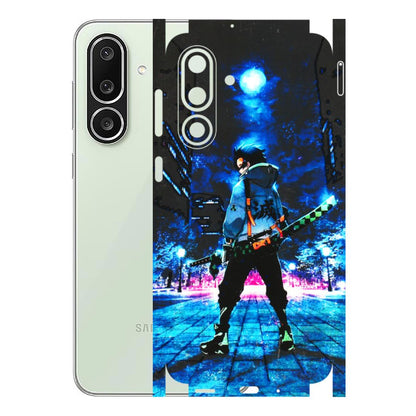 Samsung M/F/Note/Flip and C Phone Skins (All Models) - Demon Slayer Sword - 3D Embossed Finish (L-247) Samsung Galaxy M56
