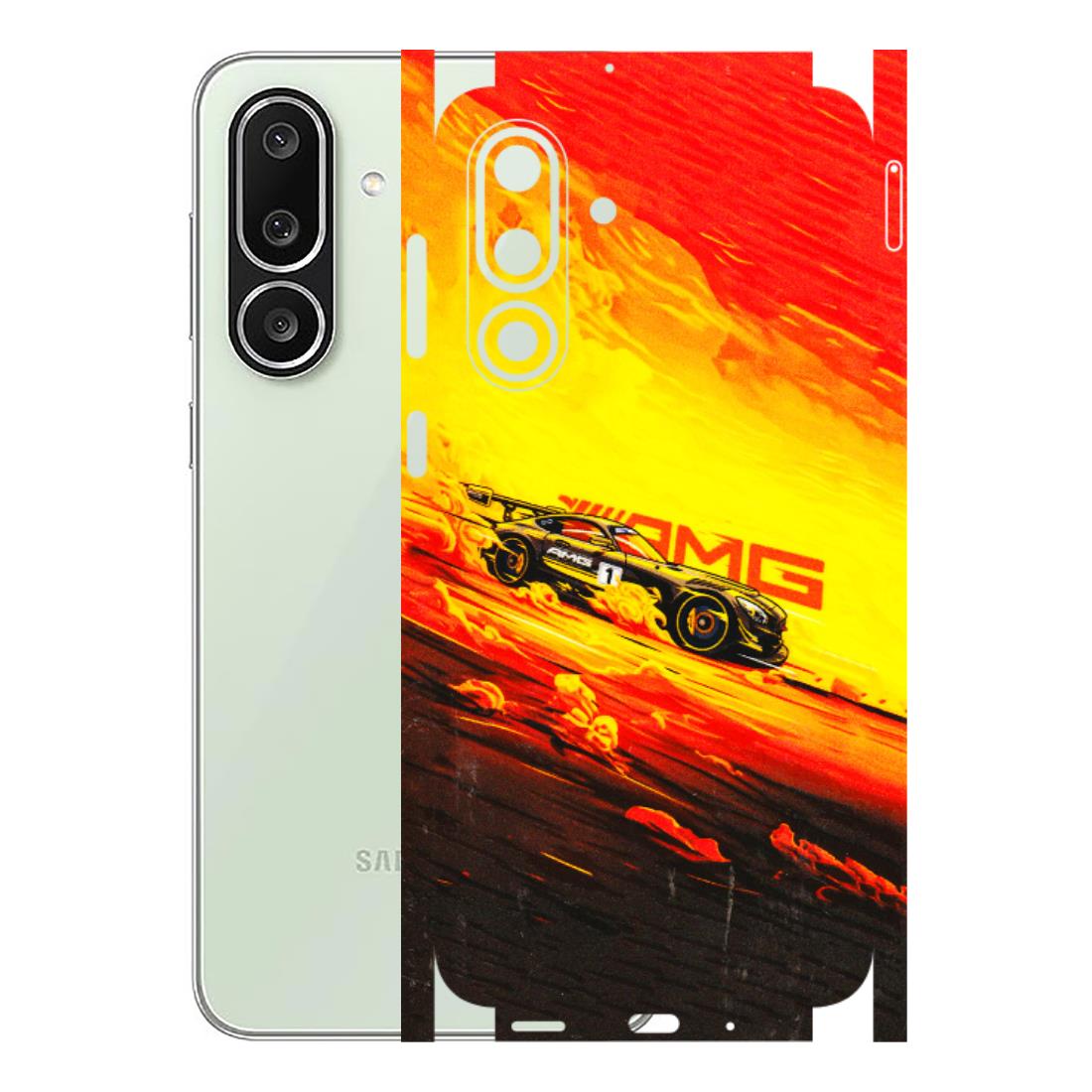 Samsung M/F/Note/Flip and C Phone Skins (All Models) - AMG Car Speed Cover - 3D Embossed Finish (L-256) Samsung Galaxy M56