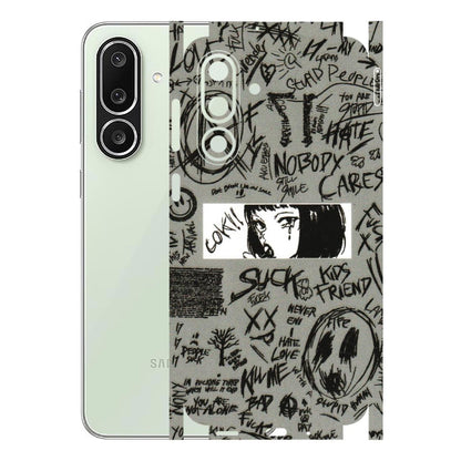 Samsung M/F/Note/Flip and C Phone Skins (All Models) - Never Have Love Anime - 3D Embossed Finish (L-260) Samsung Galaxy M56