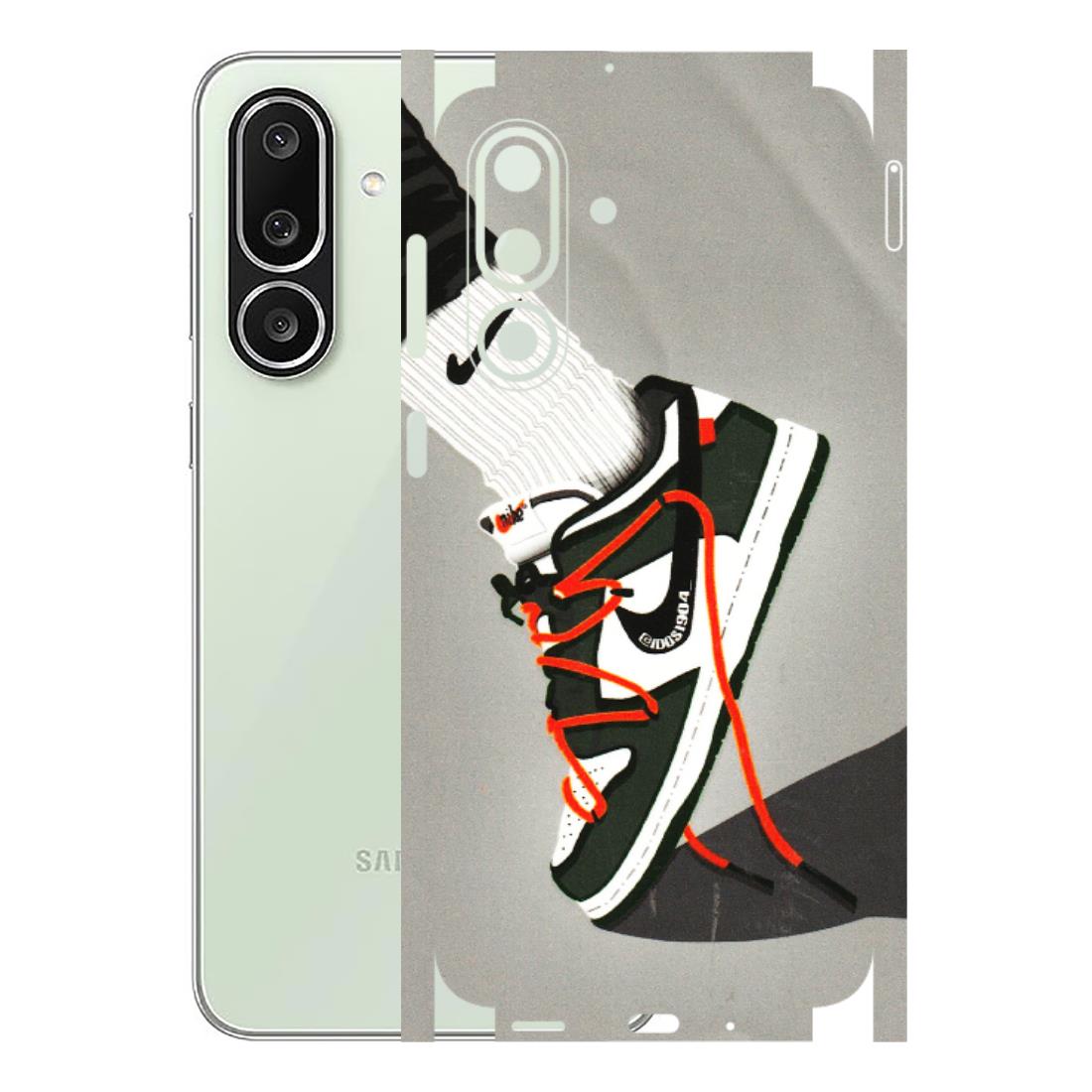 Samsung M/F/Note/Flip and C Phone Skins (All Models) - New Grey Sneaker - 3D Embossed Finish (L-261) Samsung Galaxy M56
