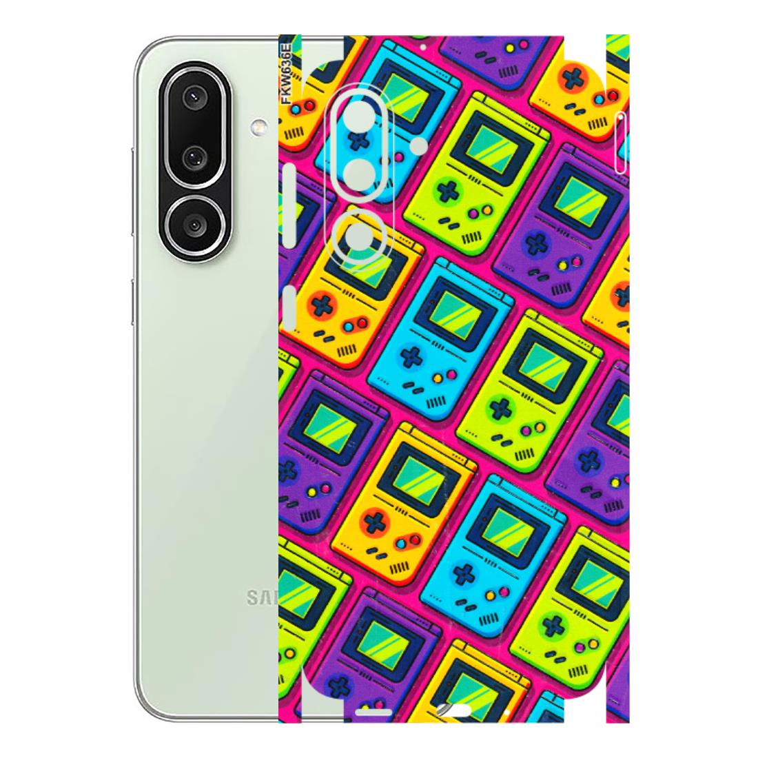 Samsung M/F/Note/Flip and C Phone Skins (All Models) - Gameboy Colourful - 3D Embossed Finish (L-266) Samsung Galaxy M56