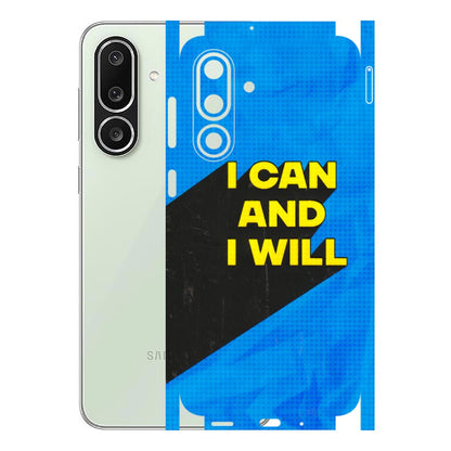 Samsung M/F/Note/Flip and C Phone Skins (All Models) - I Can And I Will - 3D Embossed Finish (L-281) Samsung Galaxy M56