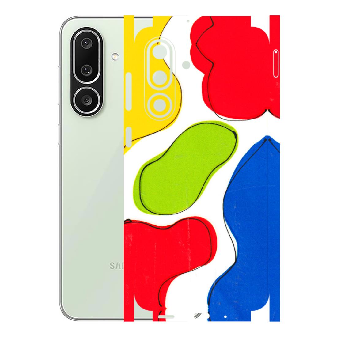 Samsung M/F/Note/Flip and C Phone Skins (All Models) - RGB Colour Paint - 3D Embossed Finish (L-284) Samsung Galaxy M56
