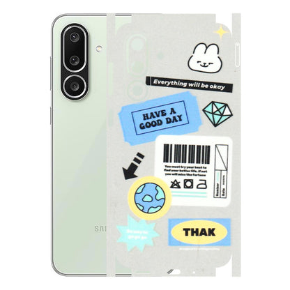 Samsung M/F/Note/Flip and C Phone Skins (All Models) - Will Be Okay Design - 3D Embossed Finish (L-316) Samsung Galaxy M56