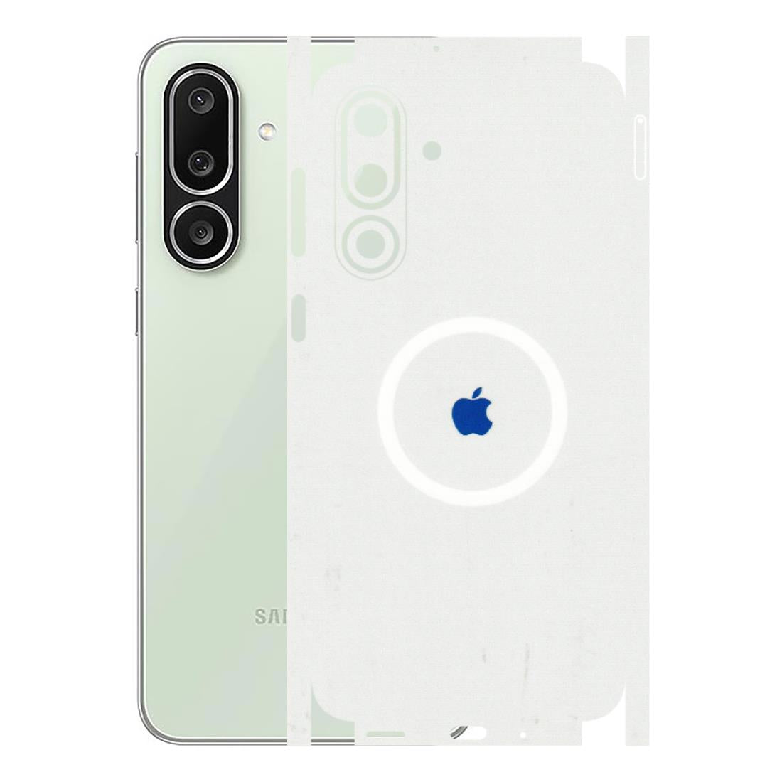 Samsung M/F/Note/Flip and C Phone Skins (All Models) - iPhone Magsafe Logo - 3D Embossed Finish (L-320) Samsung Galaxy M56