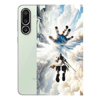 Samsung M/F/Note/Flip and C Phone Skins (All Models) - Big Hand With Monkey King - 3D Embossed Finish (L-323) Samsung Galaxy M56