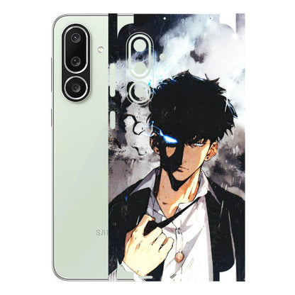 Samsung M/F/Note/Flip and C Phone Skins (All Models) - Sung Jinwoo Manhwa Anime - 3D Embossed Finish (L-328) Samsung Galaxy M56