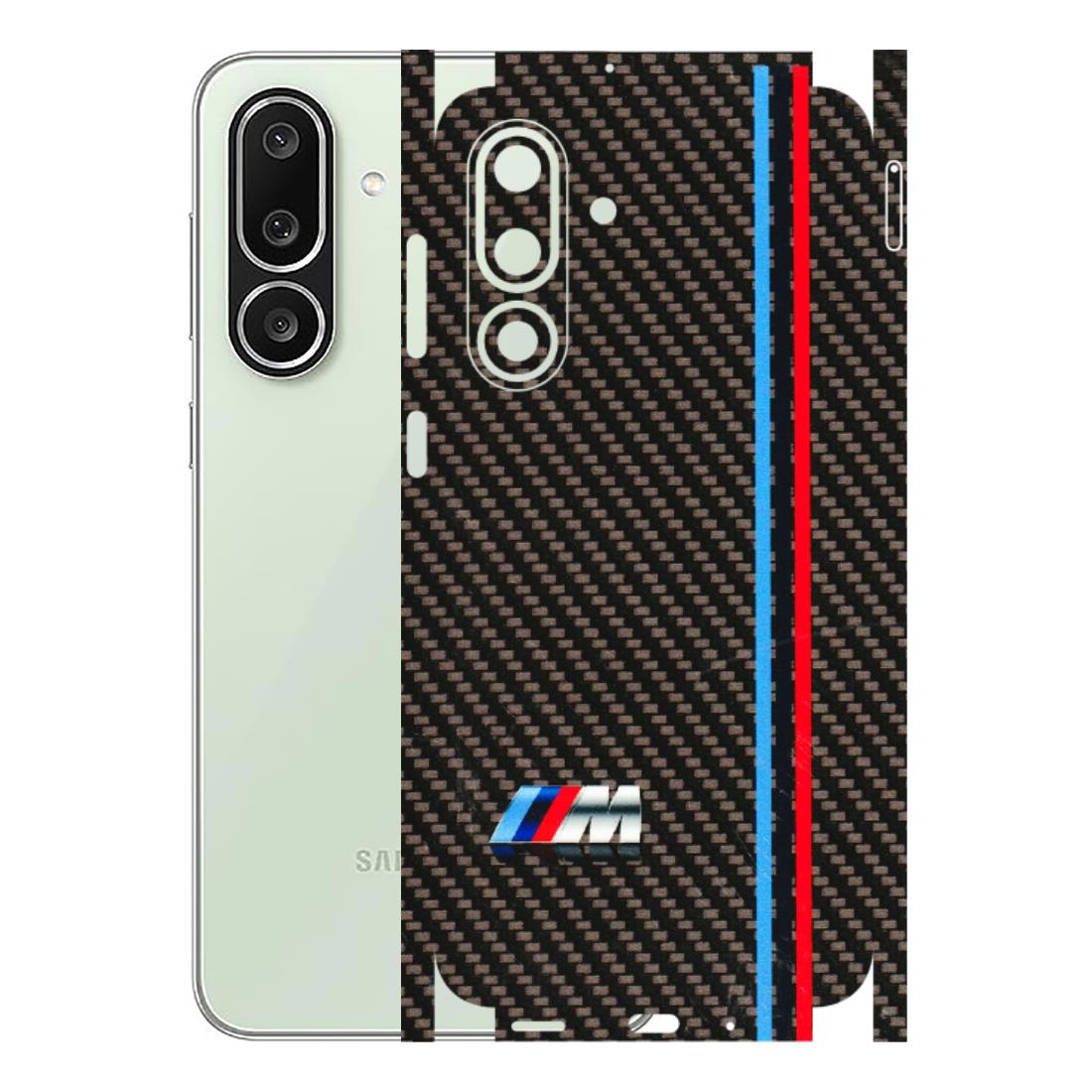 Samsung M/F/Note/Flip and C Phone Skins (All Models) - BM Carbon Fiber Feels - 3D Embossed Finish (L-38) Samsung Galaxy M56