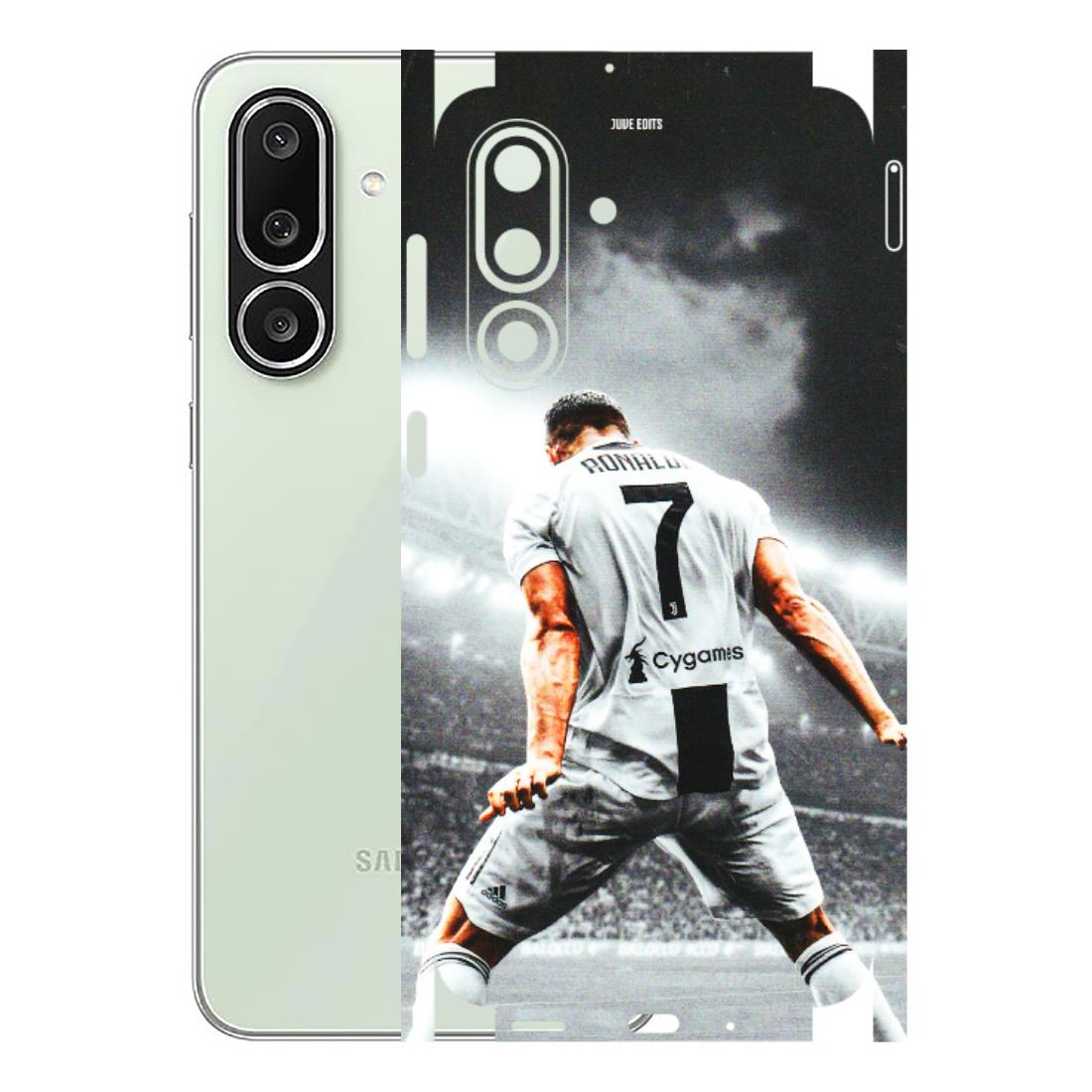 Samsung M/F/Note/Flip and C Phone Skins (All Models) - Ronaldo CR7 Crazy - 3D Embossed Finish (L-44) Samsung Galaxy M56