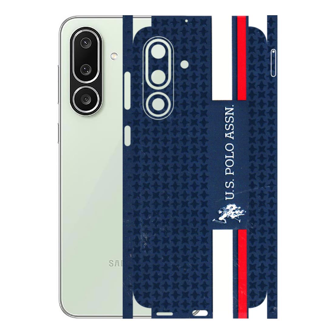 Samsung M/F/Note/Flip and C Phone Skins (All Models) - US POLO Designer Brand - 3D Embossed Finish (L-65) Samsung Galaxy M56