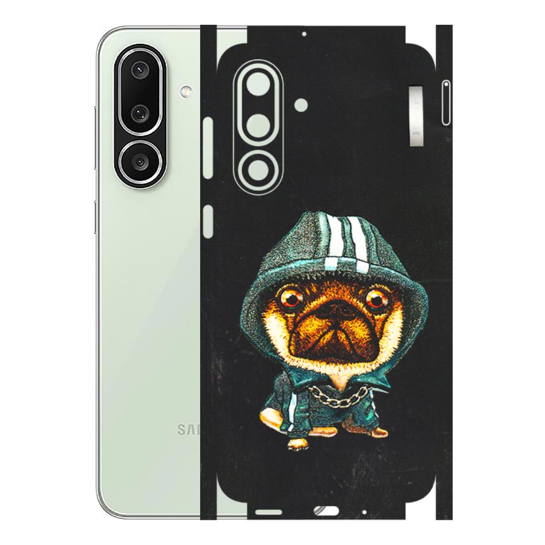 Samsung M/F/Note/Flip and C Phone Skins (All Models) - Puppy N Hoodie - 3D Embossed Finish (L-90) Samsung Galaxy M56