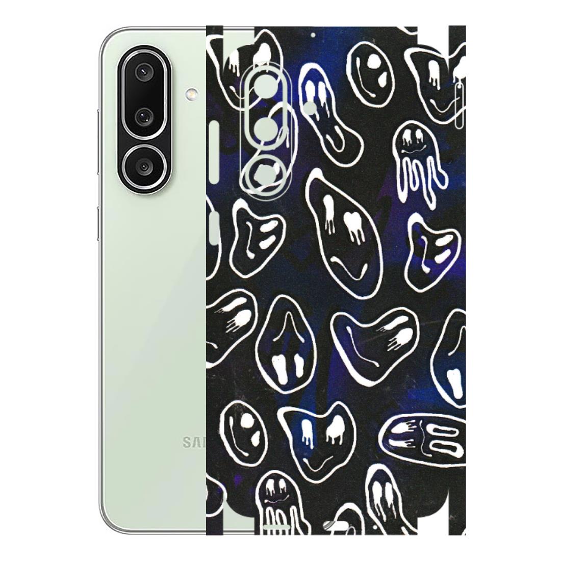 Samsung M/F/Note/Flip and C Phone Skins (All Models) - Distorted Smileys - 3D Embossed Finish (L-92) Samsung Galaxy M56