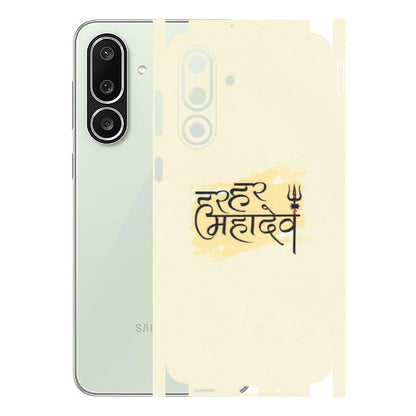 Samsung M/F/Note/Flip and C Phone Skins (All Models) - Har Har Mahadev - Matte Finish (M-10) Samsung Galaxy M56