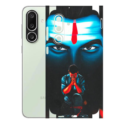 Samsung M/F/Note/Flip and C Phone Skins (All Models) - Mahakal Bhakt - Matte Finish (M-112) Samsung Galaxy M56