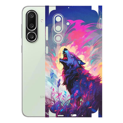 Samsung M/F/Note/Flip and C Phone Skins (All Models) - New Wild Wolf Abstract - Matte Finish (M-125) Samsung Galaxy M56