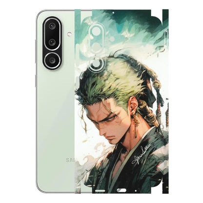Samsung M/F/Note/Flip and C Phone Skins (All Models) - New Roronoa Zoro One Picece Anime - Matte Finish (M-140) Samsung Galaxy M56
