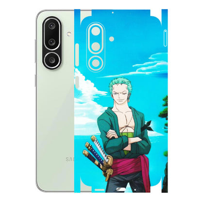 Samsung M/F/Note/Flip and C Phone Skins (All Models) - Cool Swordman Zoro Anime - Matte Finish (M-143) Samsung Galaxy M56