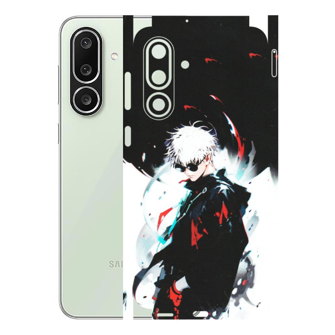 Samsung M/F/Note/Flip and C Phone Skins (All Models) - Gojo Powerful Charater Kaisen Anime - Matte Finish (M-144) Samsung Galaxy M56