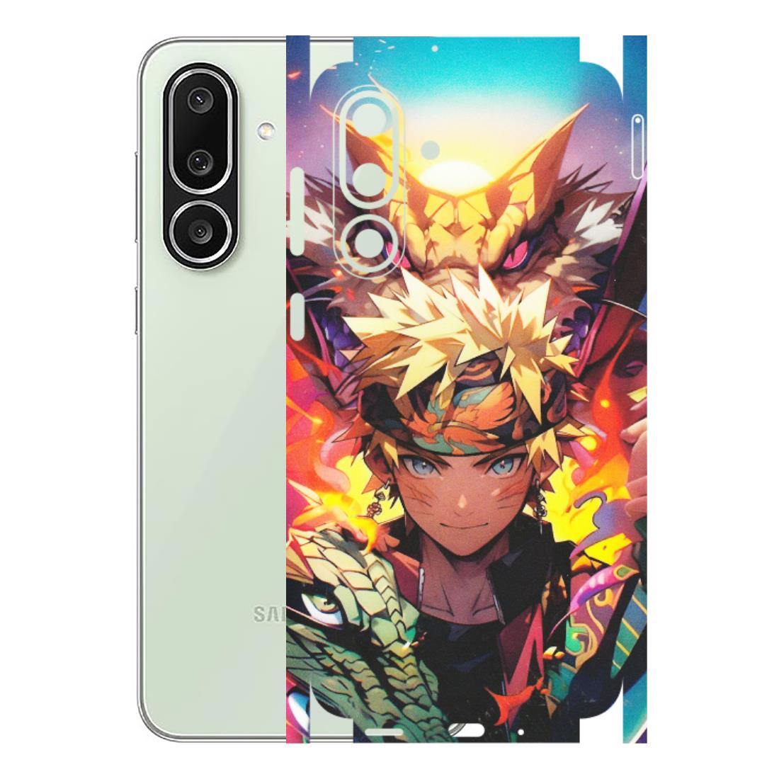 Samsung M/F/Note/Flip and C Phone Skins (All Models) - Angry Naruto Anime - Matte Finish (M-148) Samsung Galaxy M56