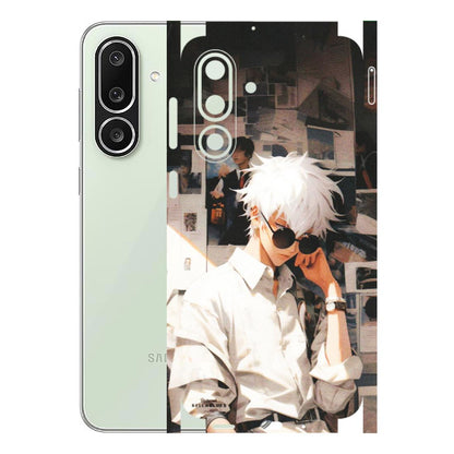 Samsung M/F/Note/Flip and C Phone Skins (All Models) - Gojo Satoru Jujustu Kaisen Anime - Matte Finish (M-156) Samsung Galaxy M56