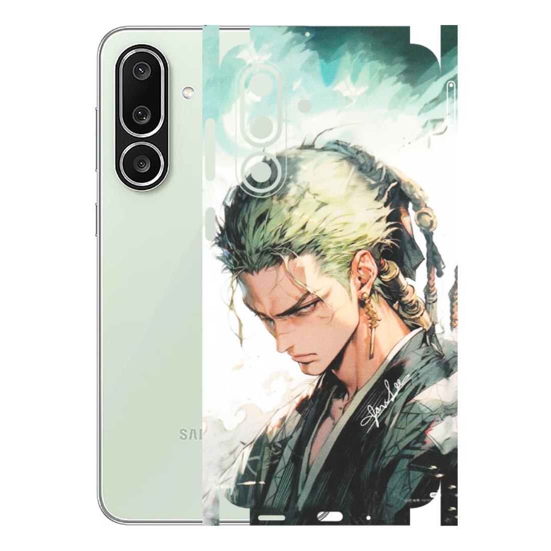 Samsung M/F/Note/Flip and C Phone Skins (All Models) - Pirate Hunter One Piece Anime - Matte Finish (M-157) Samsung Galaxy M56