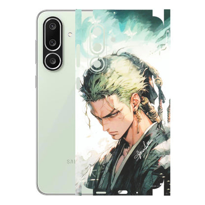 Samsung M/F/Note/Flip and C Phone Skins (All Models) - Pirate Hunter One Piece Anime - Matte Finish (M-157) Samsung Galaxy M56