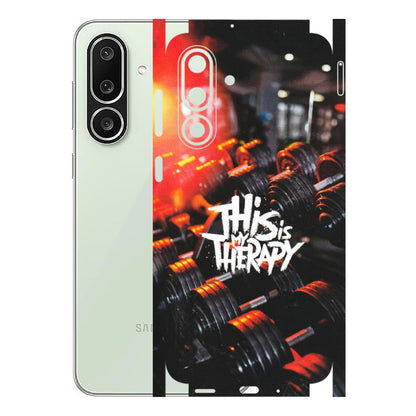 Samsung M/F/Note/Flip and C Phone Skins (All Models) - GYM Lover Therapy - Matte Finish (M-160) Samsung Galaxy M56