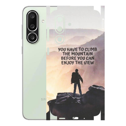 Samsung M/F/Note/Flip and C Phone Skins (All Models) - Motivational Hiking Mountain - Matte Finish (M-28) Samsung Galaxy M56