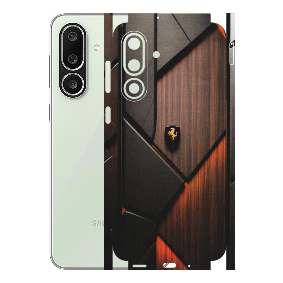 Samsung M/F/Note/Flip and C Phone Skins (All Models) - Lambo Beauty Wood Pattern Sober - Matte Finish (M-51) Samsung Galaxy M56