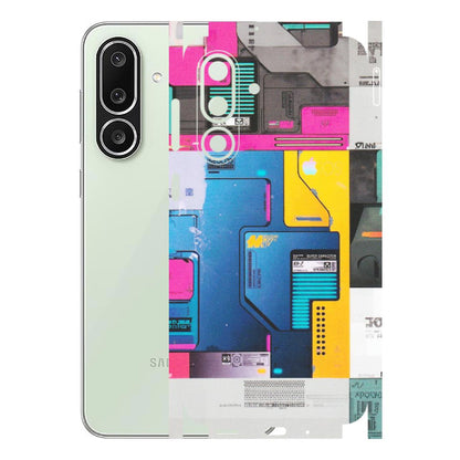 Samsung M/F/Note/Flip and C Phone Skins (All Models) - Colourfull Motherboard Internals - Matte Finish (M-55) Samsung Galaxy M56