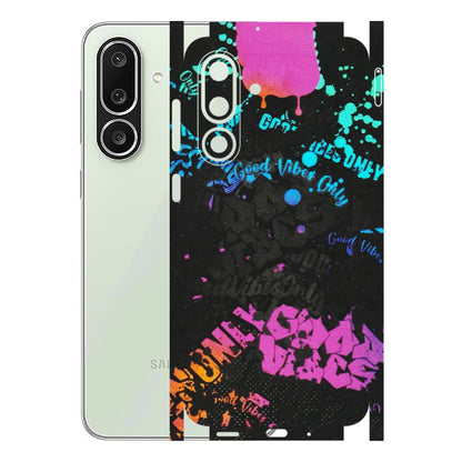 Samsung M/F/Note/Flip and C Phone Skins (All Models) - Majestic Black Vibes - Matte Finish (M-62) Samsung Galaxy M56