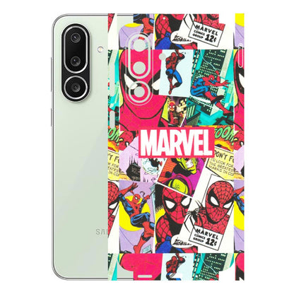 Samsung M/F/Note/Flip and C Phone Skins (All Models) - Marvel Comic Spiderman Grafitti - Matte Finish (M-72) Samsung Galaxy M56