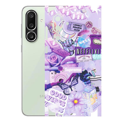Samsung M/F/Note/Flip and C Phone Skins (All Models) - Supreme Purple Magic - Matte Finish (M-88) Samsung Galaxy M56