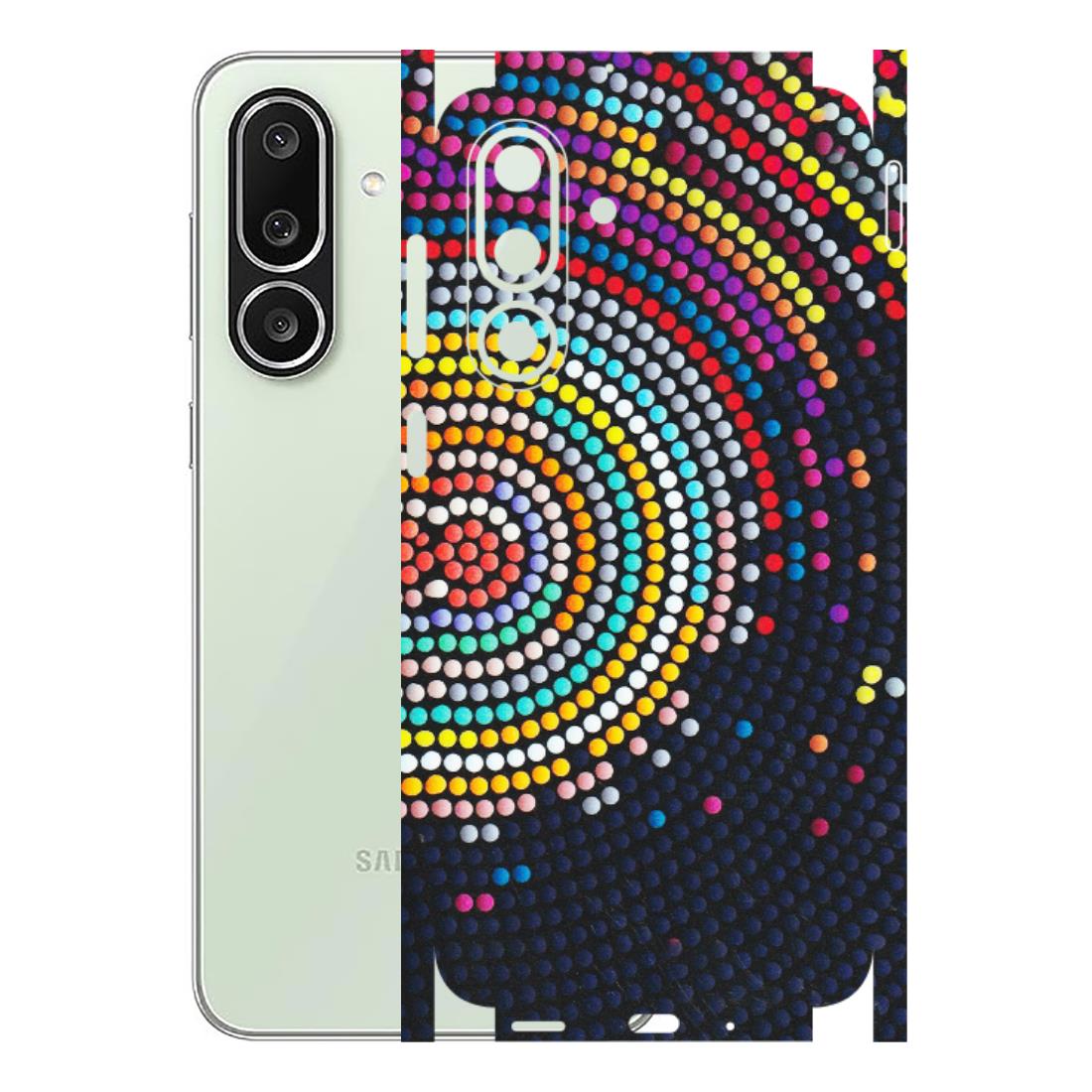 Samsung M/F/Note/Flip and C Phone Skins (All Models) - Rainbow Dot Mandala - Matte Finish (M-97) Samsung Galaxy M56