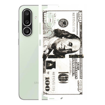 Samsung M/F/Note/Flip and C Phone Skins (All Models) - 100 Dollar Currency - Transparent Finish (T-01) Samsung Galaxy M56