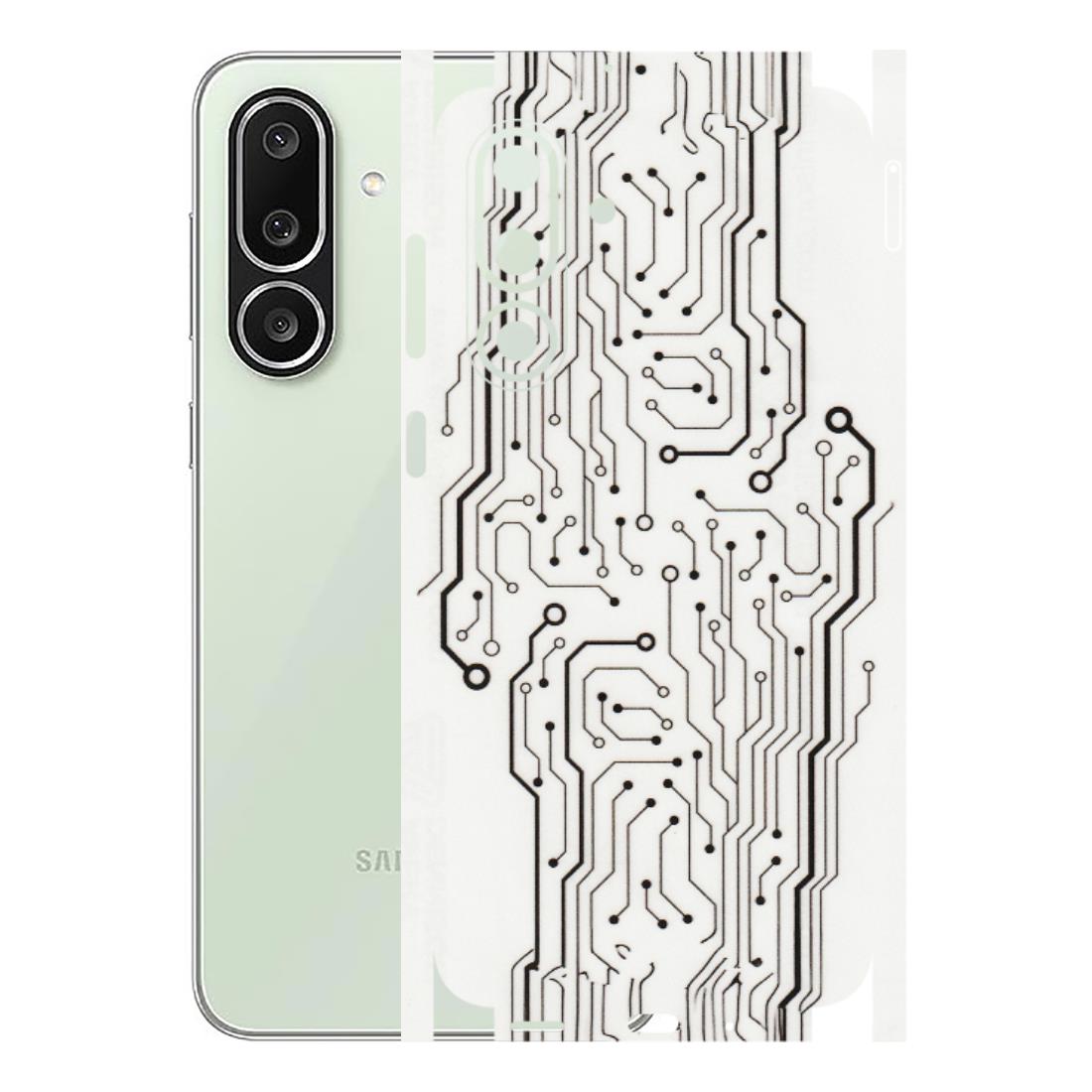 Samsung M/F/Note/Flip and C Phone Skins (All Models) - Tech Circuits - Transparent Finish (T-03) Samsung Galaxy M56