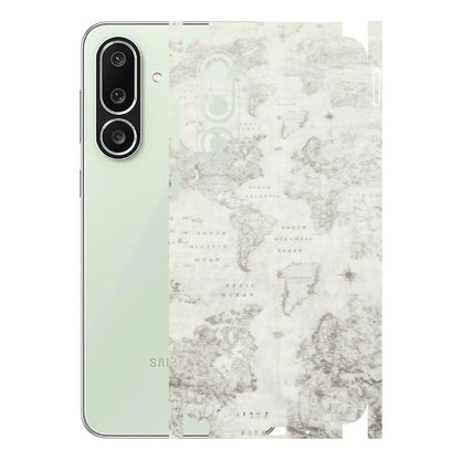 Samsung M/F/Note/Flip and C Phone Skins (All Models) - World Travel Map - Transparent Finish (T-04) Samsung Galaxy M56