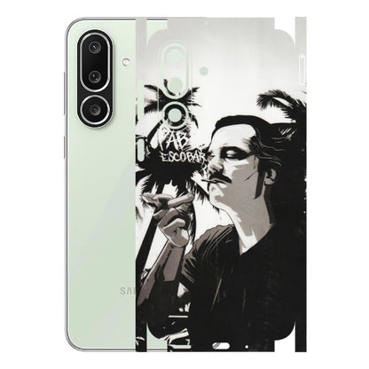 Samsung M/F/Note/Flip and C Phone Skins (All Models) - Pab Escobar - Transparent Finish (T-05) Samsung Galaxy M56
