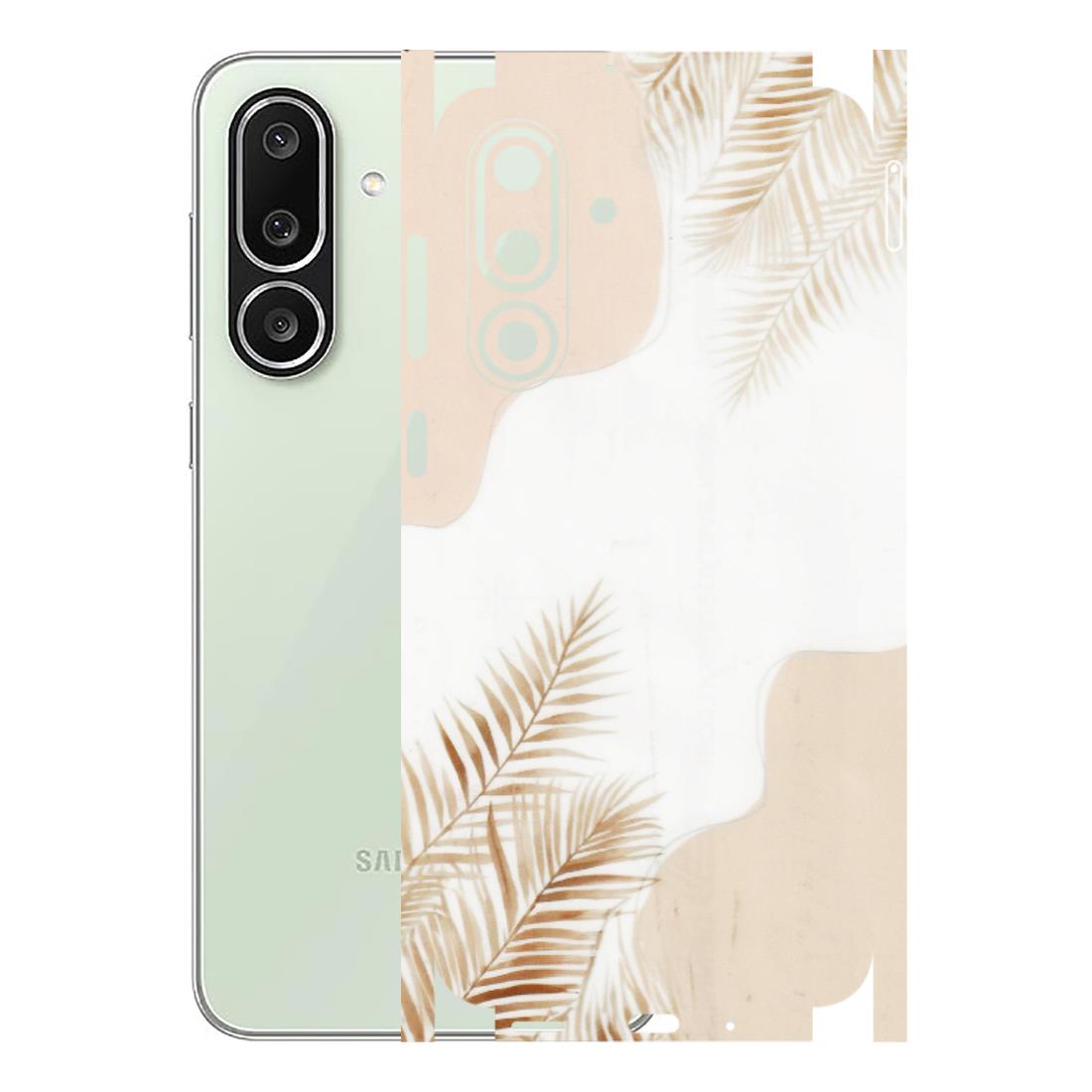 Samsung M/F/Note/Flip and C Phone Skins (All Models) - Gold Petals Abstract - Transparent Finish (T-08) Samsung Galaxy M56