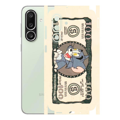 Samsung M/F/Note/Flip and C Phone Skins (All Models) - One Hundred Dollar Tom - Transparent Finish (T-16) Samsung Galaxy M56
