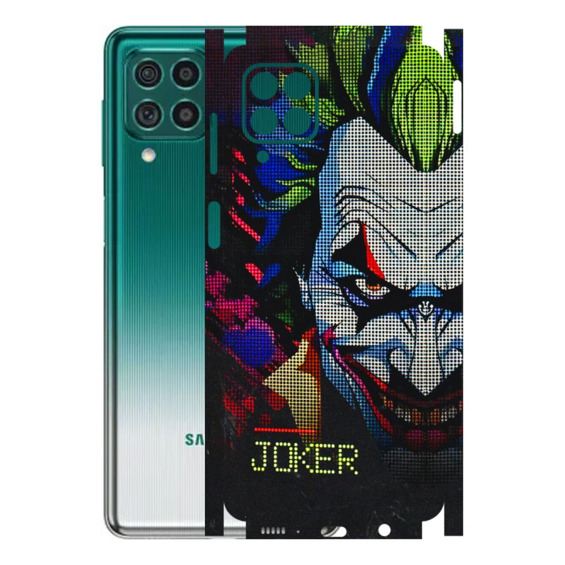 Samsung M/F/Note/Flip and C Phone Skins (All Models) - Joker Dot Matrix - 3D Embossed Finish (L-08) Samsung Galaxy M62