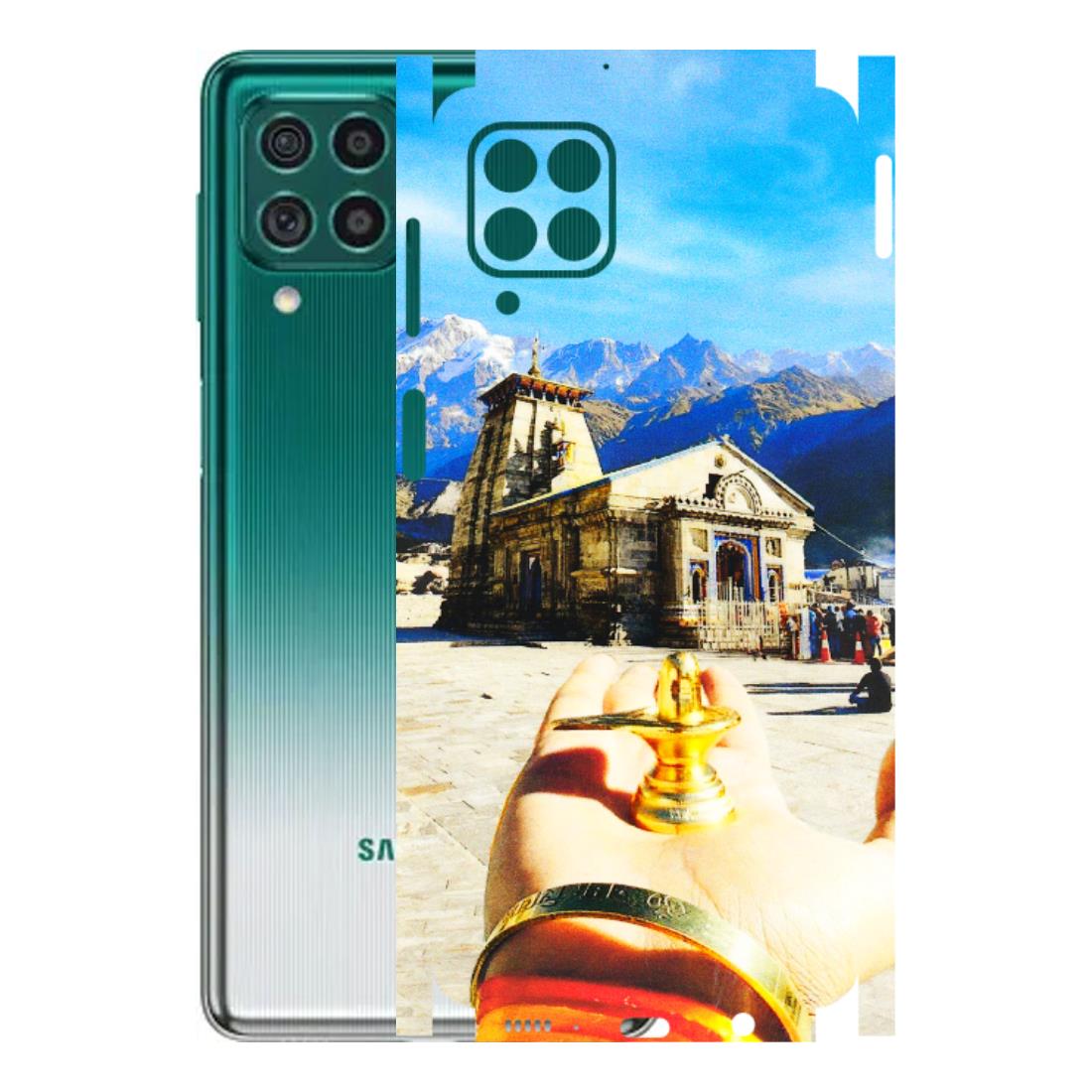 Samsung M/F/Note/Flip and C Phone Skins (All Models) - Beauty of Kedarnath - 3D Embossed Finish (L-108) Samsung Galaxy M62