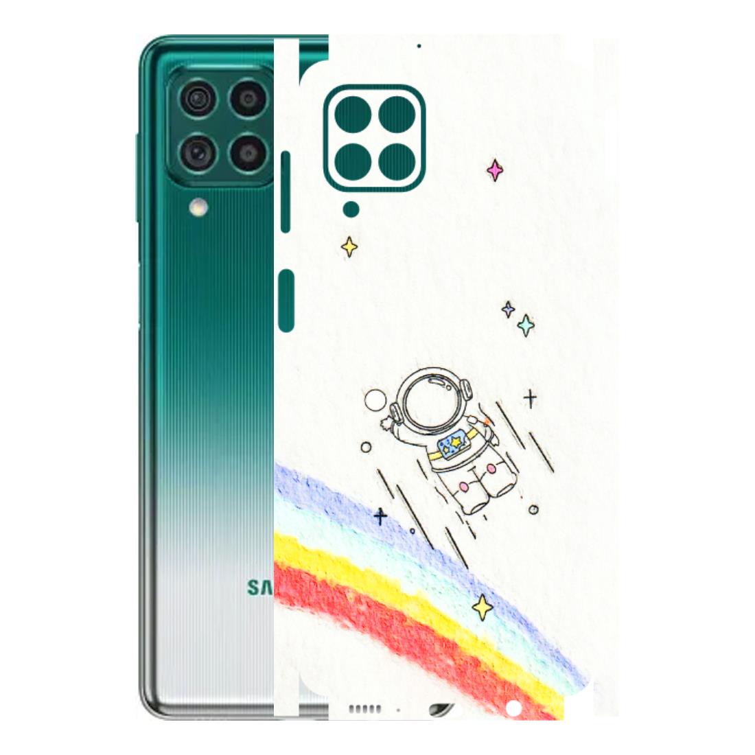 Samsung M/F/Note/Flip and C Phone Skins (All Models) - Milkyway Astronaut - 3D Embossed Finish (L-110) Samsung Galaxy M62