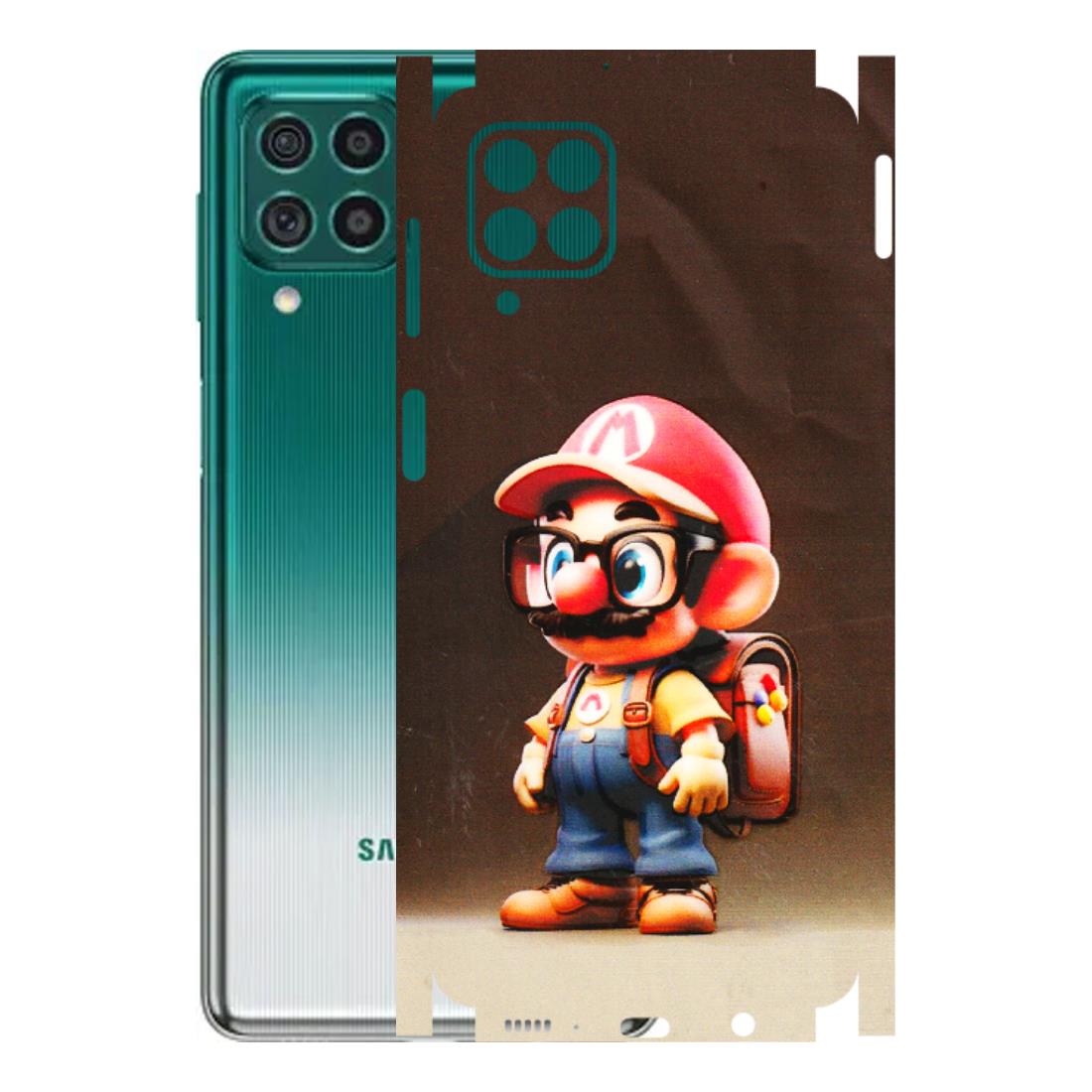 Samsung M/F/Note/Flip and C Phone Skins (All Models) - Little Mario - 3D Embossed Finish (L-119) Samsung Galaxy M62