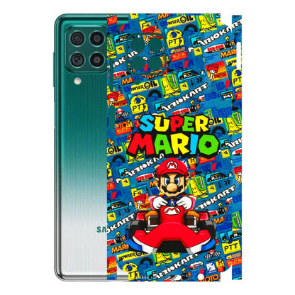 Samsung M/F/Note/Flip and C Phone Skins (All Models) - Super Mario Kart - 3D Embossed Finish (L-140) Samsung Galaxy M62